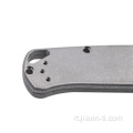 Parti del telaio del coltello personalizzate Bilance per manico del coltello in titanio